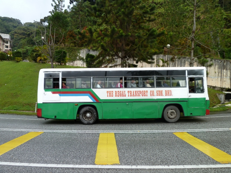 Le bus avion, Tanah Rata, Malaisie