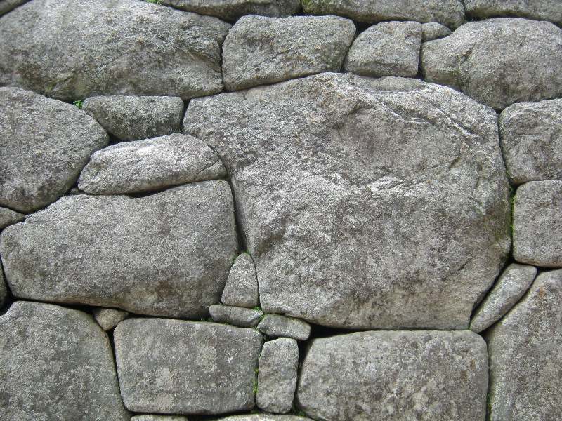 Mur sur le site du Machu Pichu